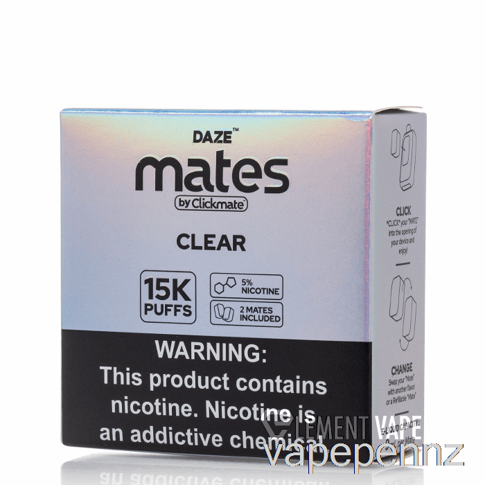 7 Daze Mate Pods Clear VAPE NZ